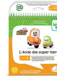 LeapStart TUT TUT Cory Bolides School of Superheroes Preschool Activity Book (French Version)