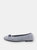 Cinderella Ballet Flat Slipper - Heather Grey