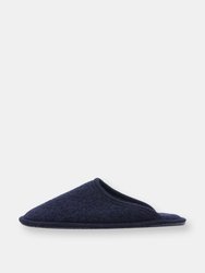 Men's Boiled Wool Stella Slipper - Navy