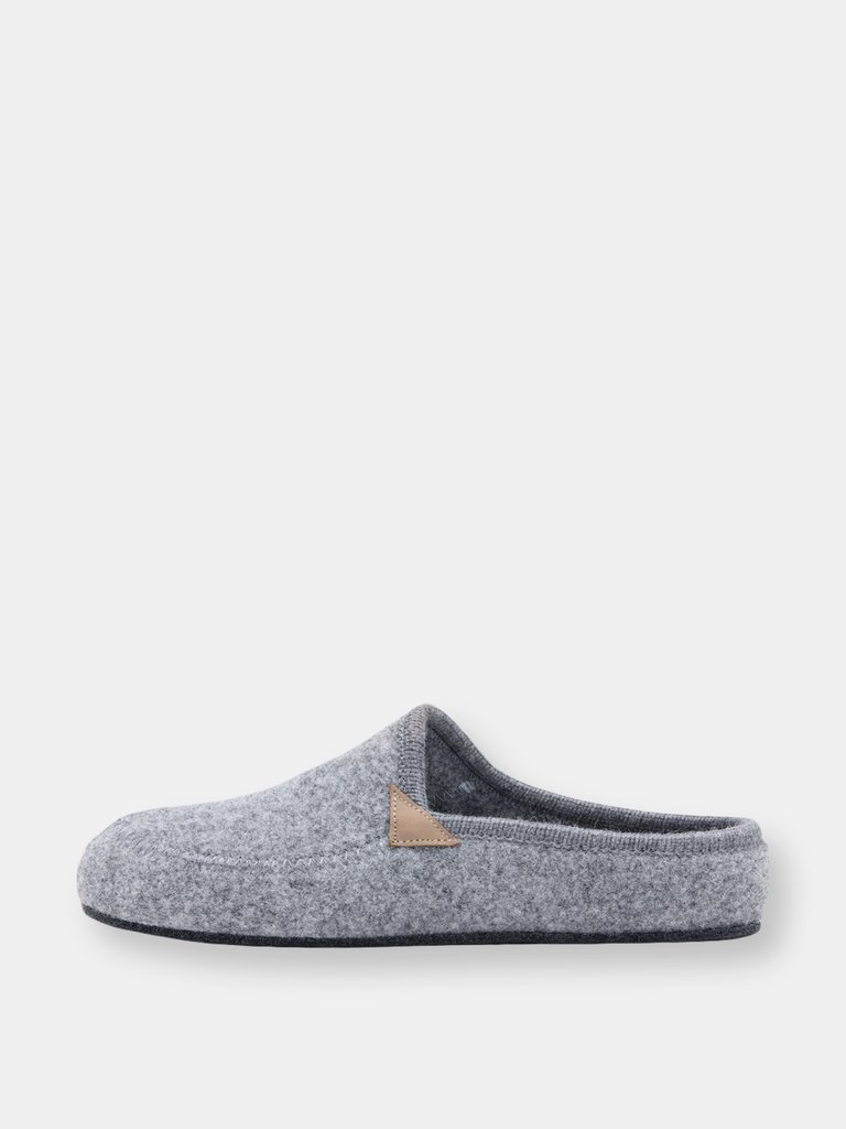 Men's Casies Wool Mule Slipper - Grey