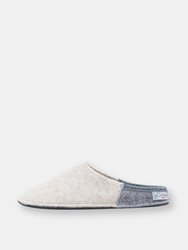 Men's Nuvola Bico Wool Slipper - Beige