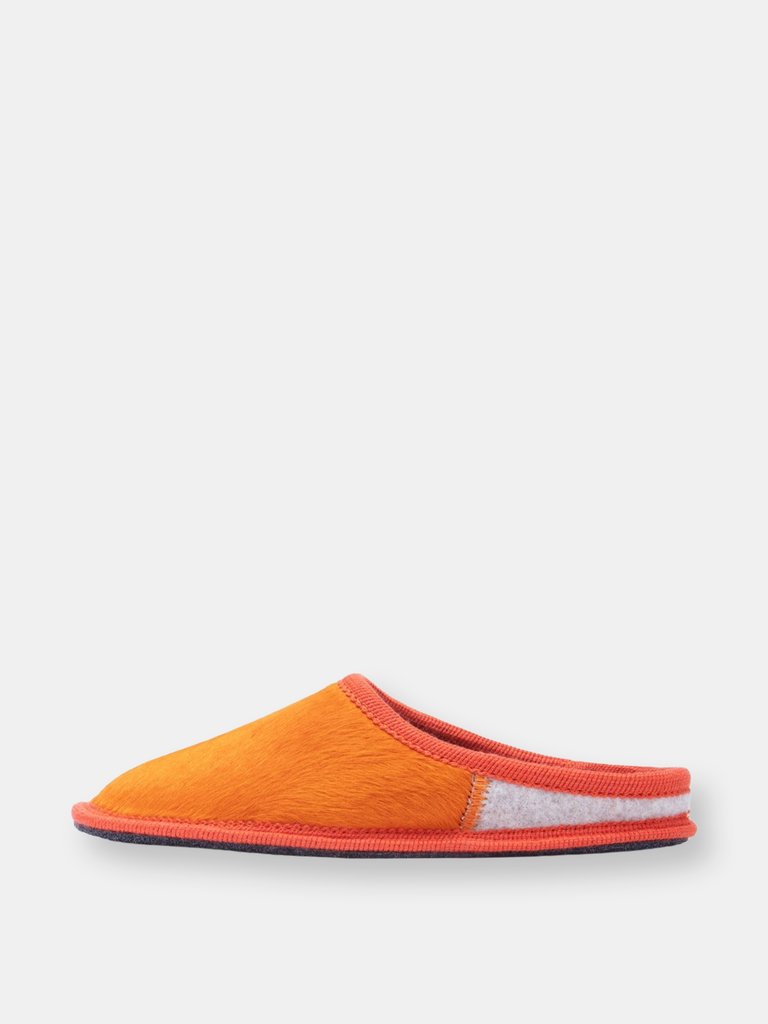 Men's Nuvola Cavallino Slipper - Orange Pony