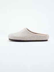 Women's Nebraska Wool Clogs - Beige