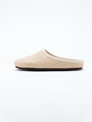 Women's Nebraska Woven Hemp Clogs Slipper - Light Brown