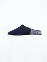 Women's Nuvola Bico Wool Slipper - Navy