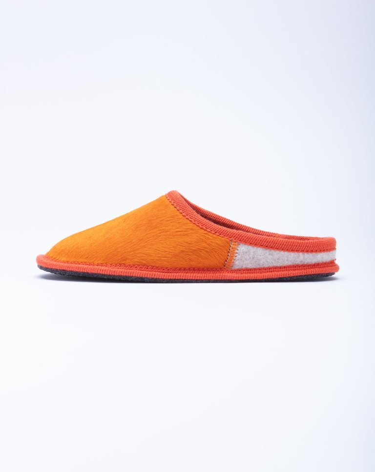 Women's Nuvola Cavallino Slipper - Orange Pony