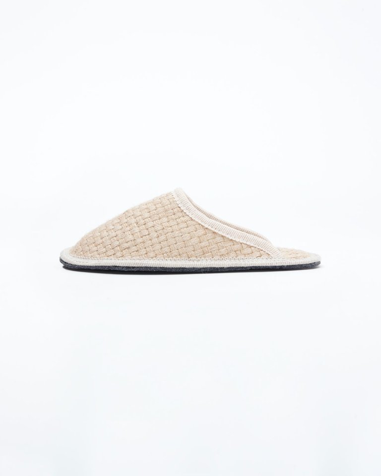 Women's Stella Woven Hemp Slipper - Natural