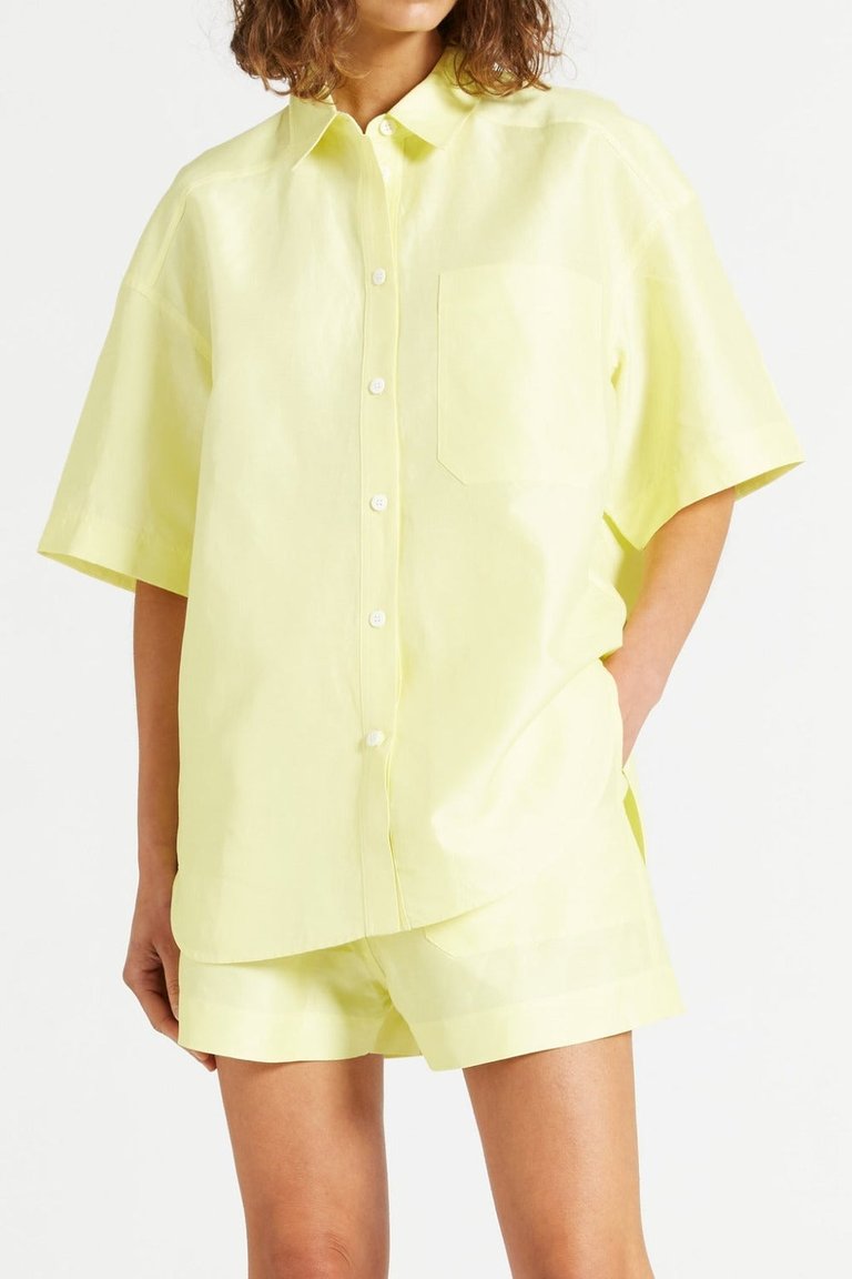 Sparrow Shirt - Lemon