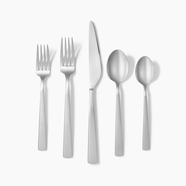 5-Piece Flatware - Silver