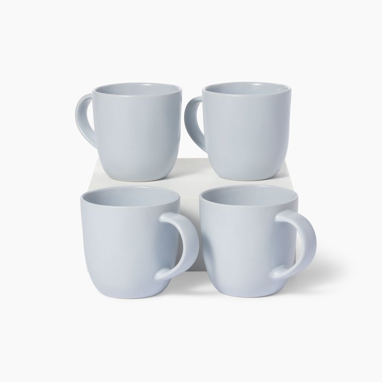Mug - Set of 4 - Blue
