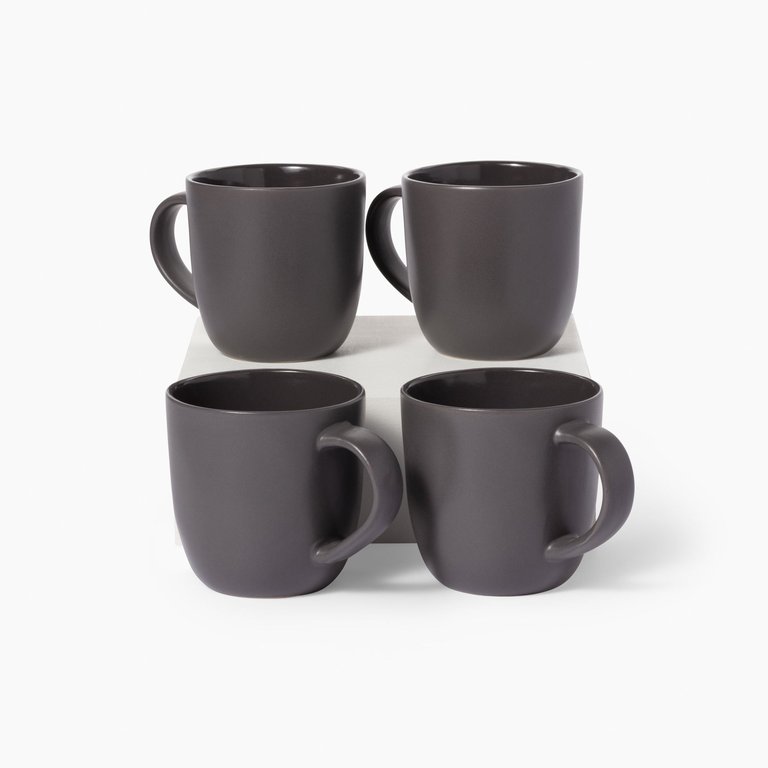 Mug - Set of 4 - Slate