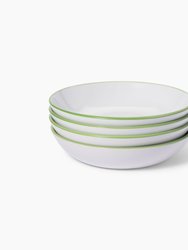 The Leeway Dish - Set Of 4 - Green