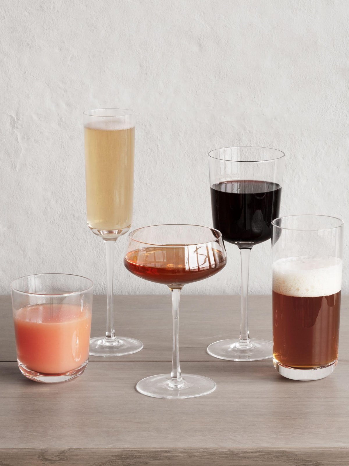 Tall Glass - Set of 4 – Leeway Home