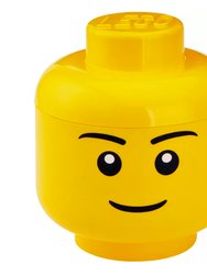 Boy Storage Head - Small - Yellow