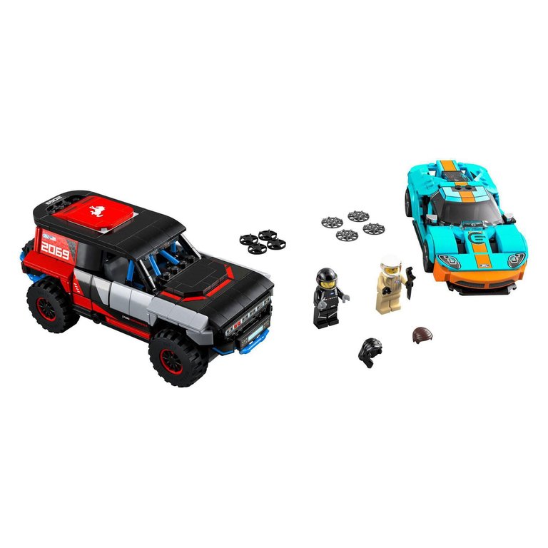 Speed Champions Ford GT Heritage Edition And Bronco R [76905 - 660 Pieces]