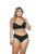 Draped Side Bikini Bottom - Black