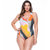 G-String Cupped Bodysuit In Contemporary Print - Contemporary