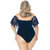 Off Shoulder Swimsuit With Padded Cups And Ruffles