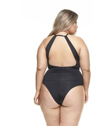 Padded Swimsuit With A Tie Detailing