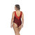 Swimsuit With Detail In Necklace In 2 Colors For Woman