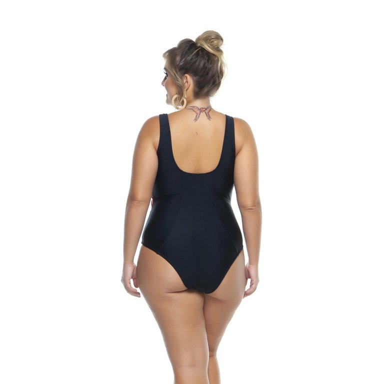 Swimsuit With Double Bust For Woman