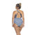 Swimsuit With Knot Detail Betwen De Busts For Woman