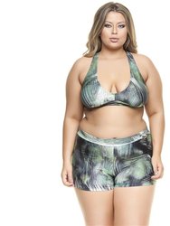 T Back Bikini Top - Forest