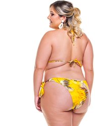 Tied Up Swim Bottom Bikini - Yellow Buriti