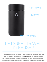 Leisure Travel Diffuser