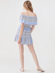 Amira Off Shoulder Ruffle Dress