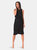 Helene Dress - Tonal Cheetah Black