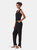 Kennedy Jumpsuit in Tonal Cheetah Black