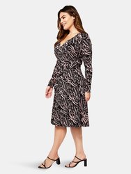 Long Sleeve Perfect Wrap Dress