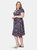 Perfect Wrap Cap Sleeve Dress in Garden Floral (Curve)