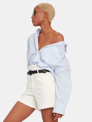 Charlie Oversized Button Down Top 