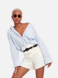 Charlie Oversized Button Down Top 