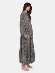 Pina Puff Sleeve Maxi Dress