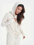 Bari Rib Drawstring Hoodie - Ecru