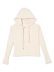 Bari Rib Drawstring Hoodie