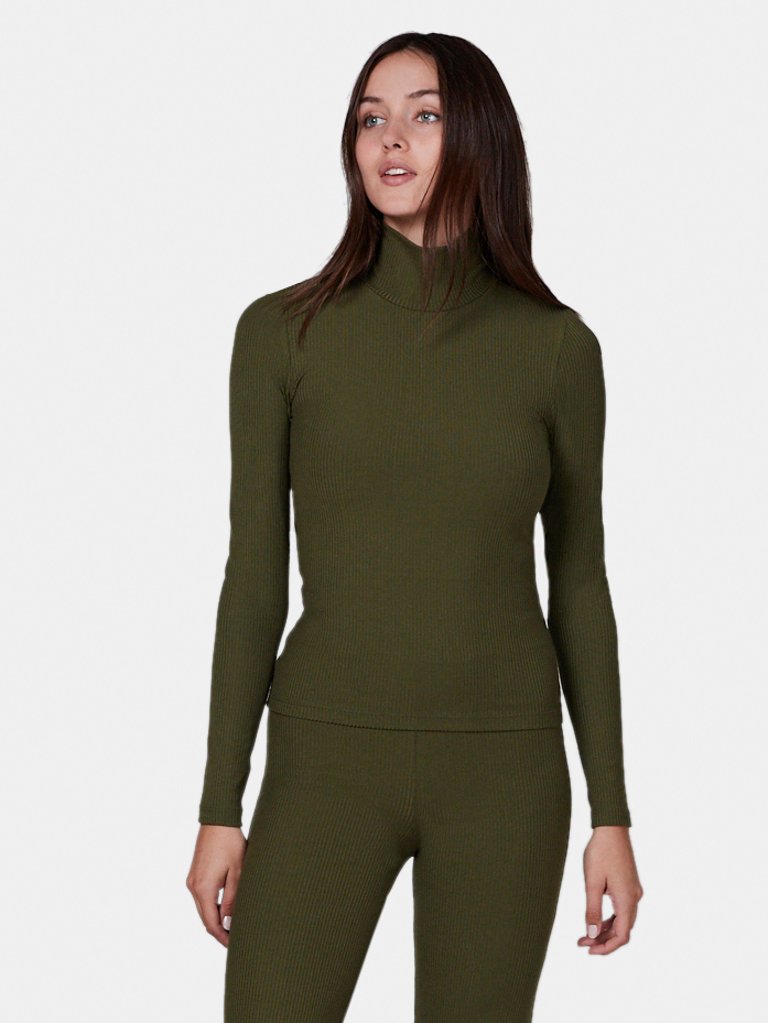 Marseille Eco Turtleneck Top