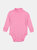 Baby Cotton Turtleneck Bodysuit - Light-Pink