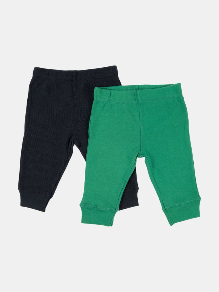 Baby Crawling Pants & Legging Set - Green