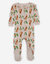 Baby Footed Beige Bunny Pajamas - Rabbit-Beige