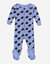 Baby Footed Blue Bunny Pajamas - Bunny-Blue