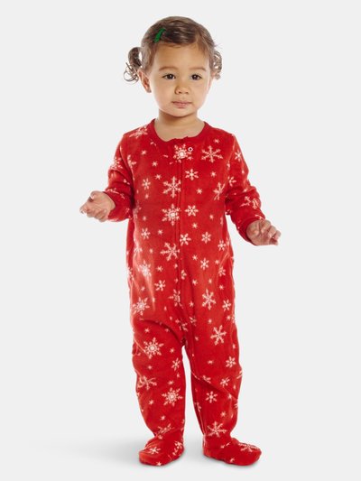 Leveret Baby Footed Fleece Christmas Pajamas product