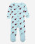 Baby Footed Vehicle Pajamas - Helicopter Red