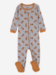 Baby Footed Wild Animals Pajamas