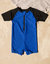 Baby One Piece Rash Guard UPF 50+ - Navy/Black