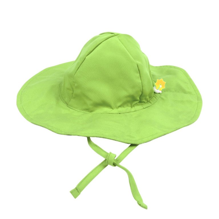 Baby Toddler Brim Swim Hat - Light-Green