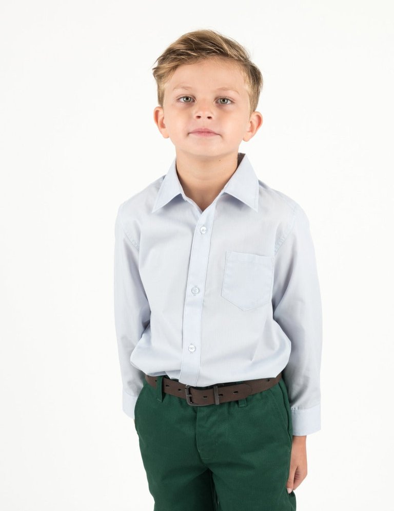 Boys Dress Shirt - Light Blue